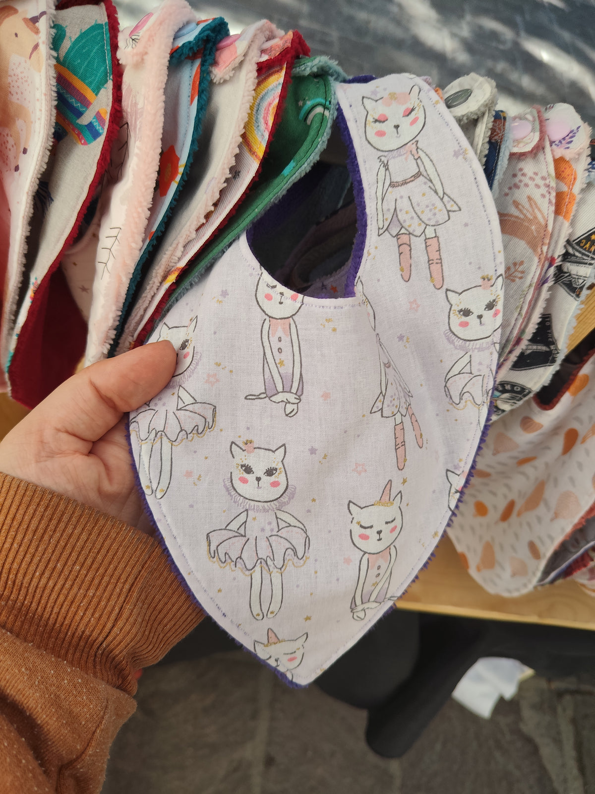 Bavoir bandanna pour bébé